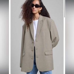 The Frankie Shop Gelso Blazer - Taupe